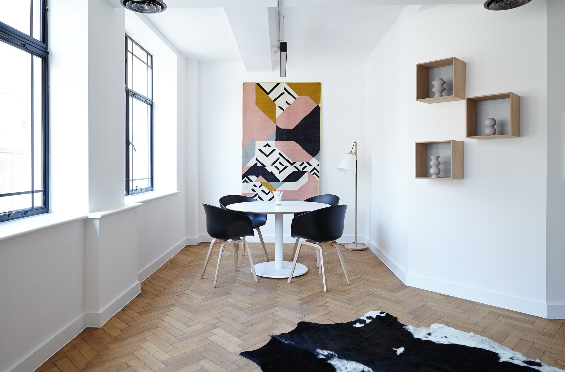 Completed interior design project