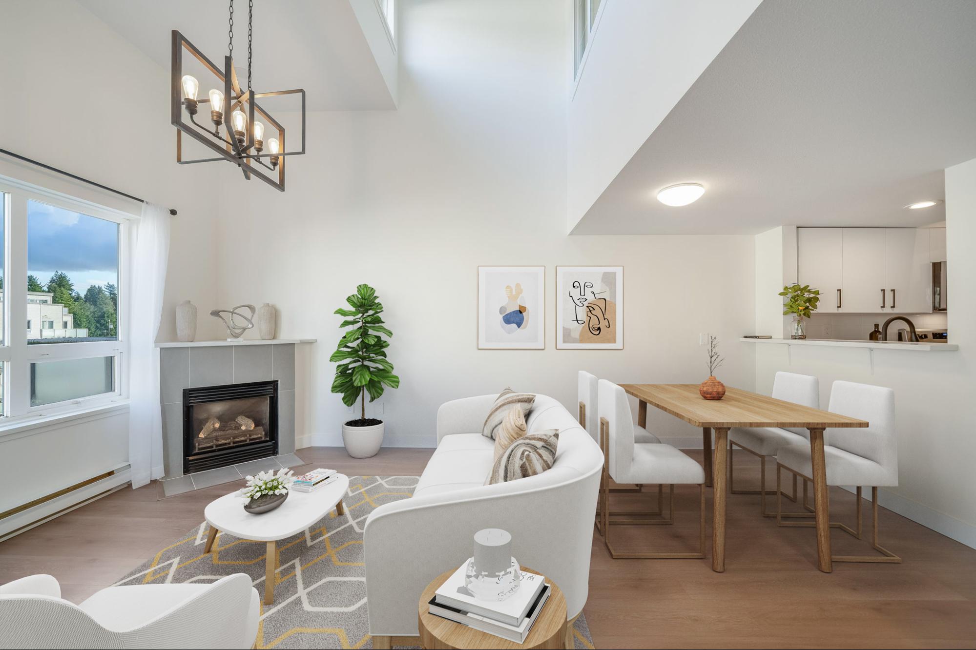 Interior captured for a virtual tour
